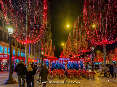 paris christmas lights 2023